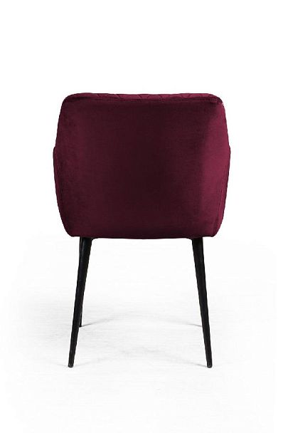 Стул с подлокотниками Robert, бархат винно-красный 16 new - Вид 7
