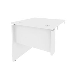 Onix Стол-приставка левый к опорным элементам O.SPR-0.8 (L) Белый бриллиант 780*800*750 - Фото предпросмотра