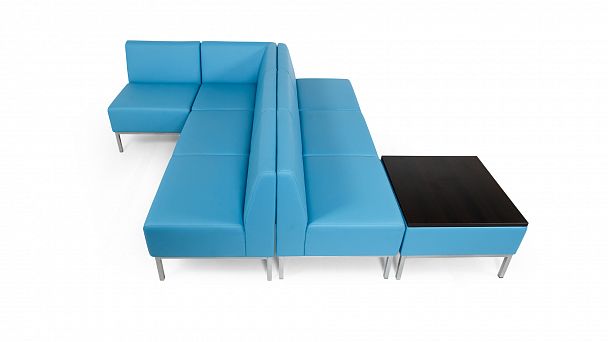 Секция угловая Construct 62x62x77 чёрный - Вид 11