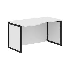 Стол эргономичный XQPCET 149H(L) Белый/Антрацит 1400х900х750 XTEN-QP - Фото предпросмотра