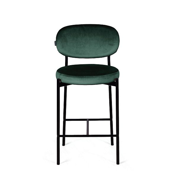 Стул полубарный Mason, бархат зеленый 19 - Вид 7