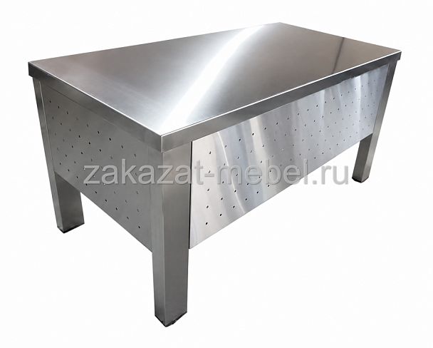 Стол досмотра багажа, МОДЕЛЬ ННН, 1200x600х760 мм - Вид 1