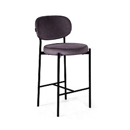 Стул полубарный Mason, бархат 3 - Фото предпросмотра