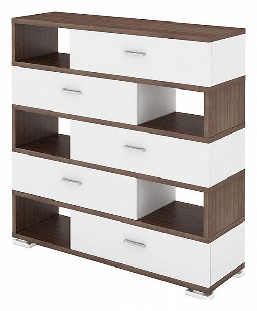 Тумба комбинированная СБ-40/5 Белый/Шамони - Вид 1