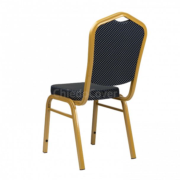 Стул Хит 25мм - золото, синяя корона, стопируемый - Вид 4