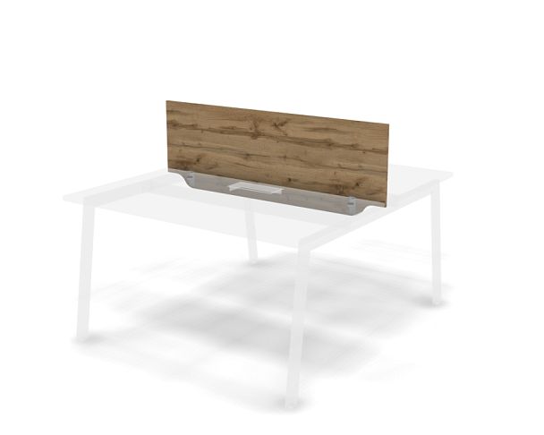 MATRIX 121P042 Экран для двойного стола 1380х16х475 Дуб Крафт Золотой - Вид 1