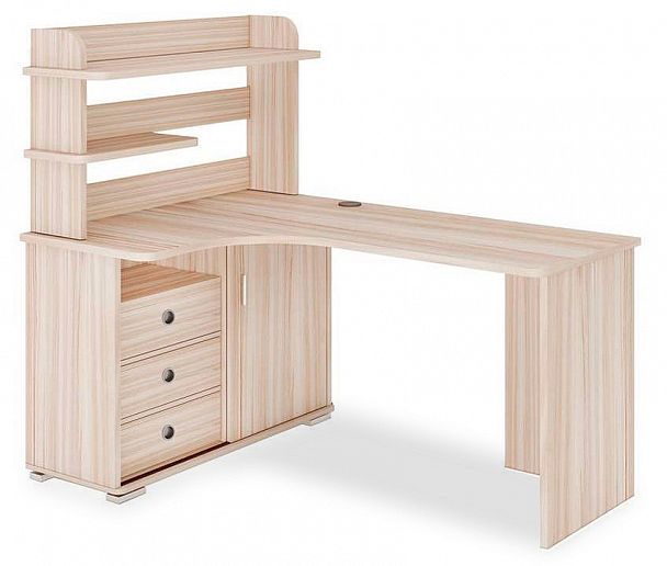 Стол компьютерный Домино СР-165 Карамель левый - Вид 1