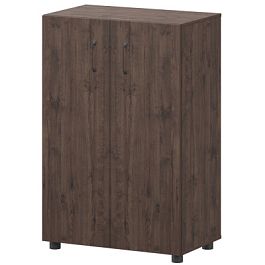 Стеллаж средний закрытый К-933,К-943,КФ-942 Дуб апрель 720x420x1215 Приоритет - Фото предпросмотра