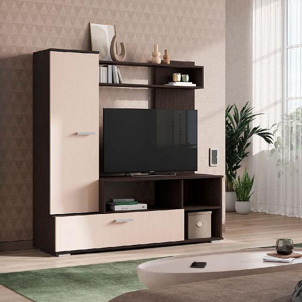 Гостиная Лима ЛДСП венге/дуб белфорт - Вид 3