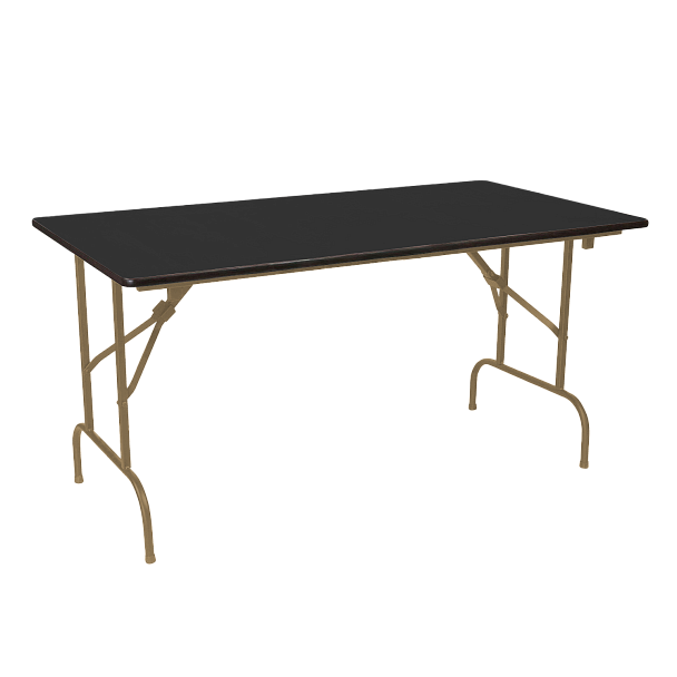 Стол Лидер 1, 1500*900 черный, каркас шампань - Вид 2