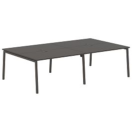 Стол 4-х местный ELWST 2716 Мокко/Мокко 2726х1606х750 EDIS - Фото предпросмотра