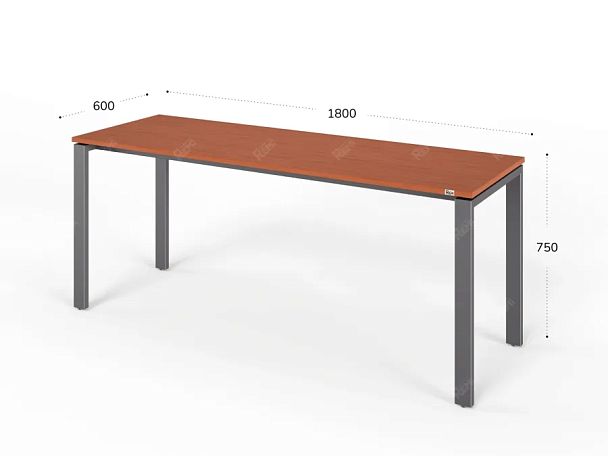 ЛАЙТ / LIGHT RLG015-18x6 Прямоугольный стол 180x60x75 Орех Итальянский - Вид 2