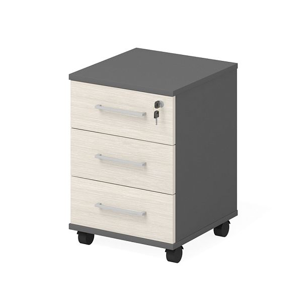 Тумба офисная "Сенатор"  ПК-СЕ-ТММ43Х46-В2-30 дуб альпийский - Вид 1