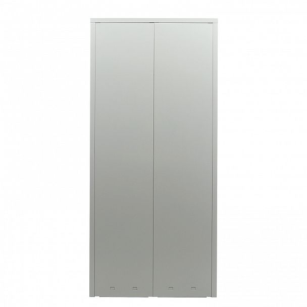 Шкаф металлический офисный BRABIX "MK 18/91/37", 1830х915х370 мм, 45 кг, 4 полки, разборный, 291135, S204BR180102 - Вид 8