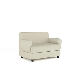 Диван 2-местный Матрикс экокожа светло-бежевая CN1112 - Фото предпросмотра