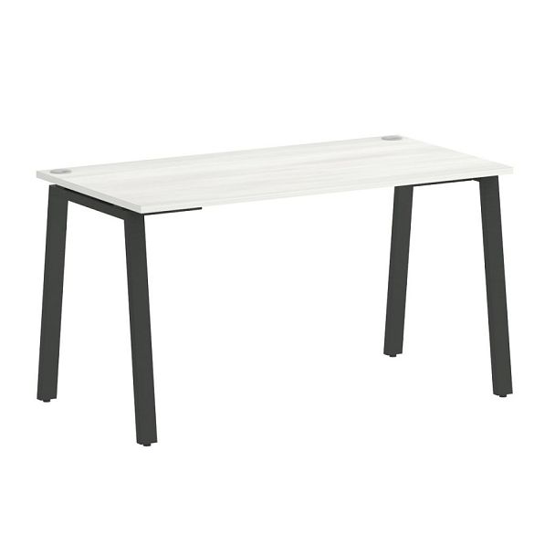 Home Office Стол письменный VR.SP-3-138.A Снежная патина/Антрацит металл 1380*720*750 - Вид 1