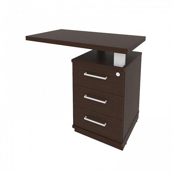 Тумба приставная "First" KTP-1 венге - Вид 2