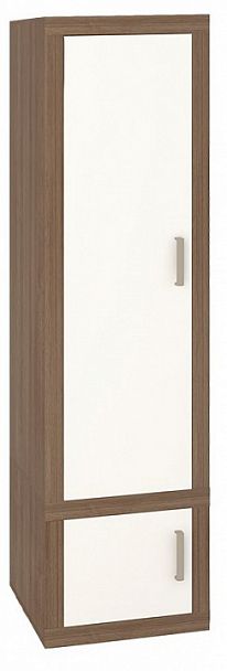 Шкаф платяной Toivo ТОЙ ШК 60/60 Д Белый/Шамони - Вид 1
