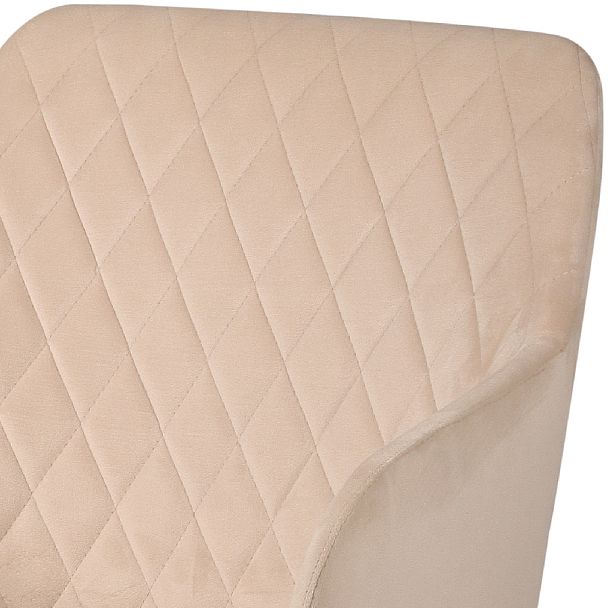 Комплект полубарных поворотных кресел Барли К, Confetti cream/черный, 2 шт. - Вид 7