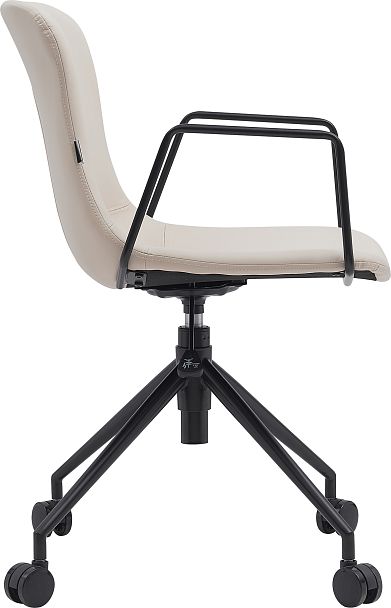 Операторское кресло Everprof Expo (Экспо) Экокожа Бежевый - Вид 3