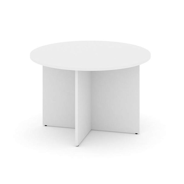 Стайл Проджект Стол переговорный кругл. SN-D.SPRG-004 Белый 1180*1180*750 - Вид 1