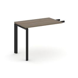 Style Project Next Брифинг-приставка SN-59P.BR-005 Вяз Благородный/Металл Черный 1380*600*750 - Фото предпросмотра