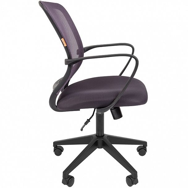 Кресло CHAIRMAN 698, ткань TW/сетчатый акрил, серый - Вид 3