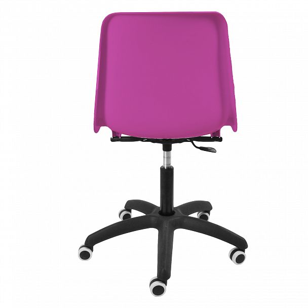 Кресло "Vicenza SW на черной крестовине Somalia" фиолетовый - Вид 4