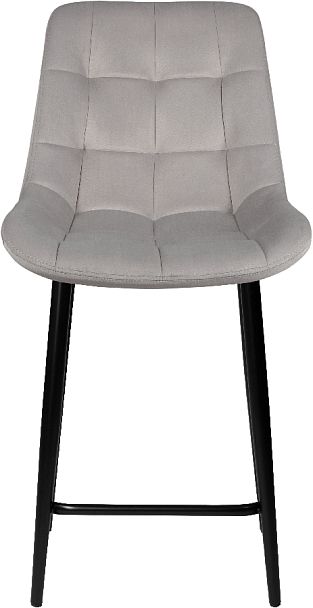 Полубарный стул Эйден, Confetti silver/черный - Вид 2