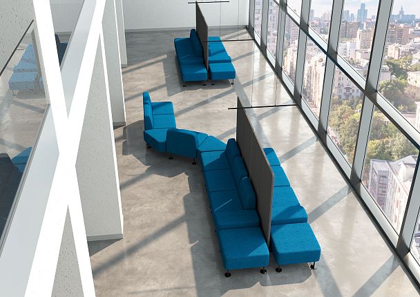 Модуль соединительный Legato 35x70x33 чёрный - Вид 3