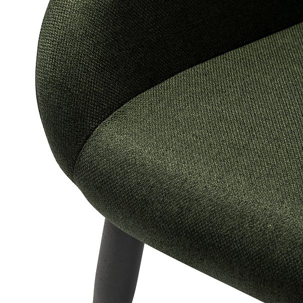 Кресло Kent тёмно-зелёный/черный - Вид 5