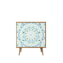 Комод Berber три ящика 46 принт арт BB40/Print_46 - Фото предпросмотра