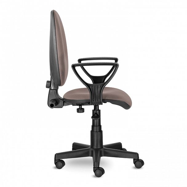 Кресло BRABIX "Prestige Ergo MG-311", регулируемая эргономичная спинка, ткань, бежевое, 531873 - Вид 4