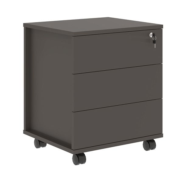 Тумба мобильная EMC-3D.A Мокко 520х450х605 EDIS - Вид 1