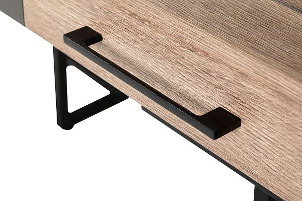 Стол рабочий Loft Дуб табак/Графит - Вид 7