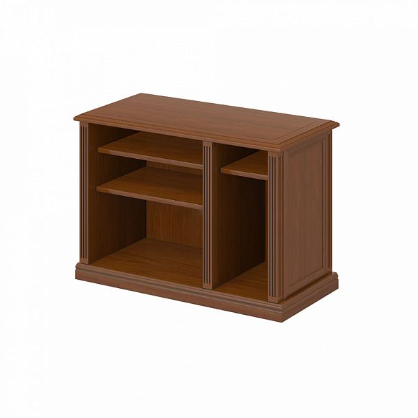 Компьютерный стол руководителя "Версаль" ПК-ВР-СТК110х55-В1-209 орех орвието - Вид 1