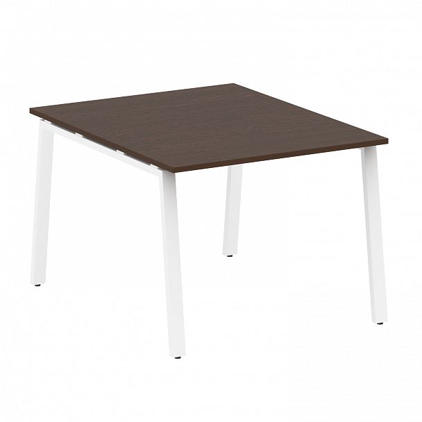 Стол для переговоров "Metal System" БА.ПРГ-1.1 венге/белый - Вид 1