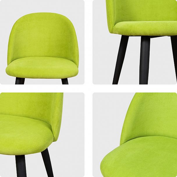 Стул Solar, салатовая рогожка - Вид 3