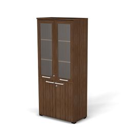 SMART/СМАРТ RS077-78Х44 Шкаф комби мдф с замком з/с xдф 786х436х1762 Дуб Катания - Фото предпросмотра