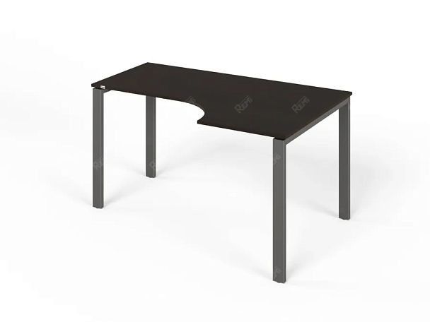 ЛАЙТ / LIGHT RLG016-12x9R Угловой стол 140x90x75 Венге - Вид 1