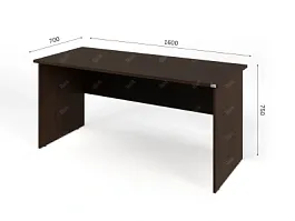 UNITY PС7-16 ВЕНГЕ Офисный стол прямоугольный Прямой 1600х700х750 - Фото предпросмотра