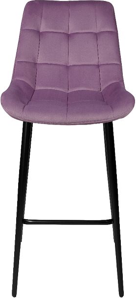 Комплект барных стульев Эйден, Confetti lilac/черный, 2 шт. - Вид 2