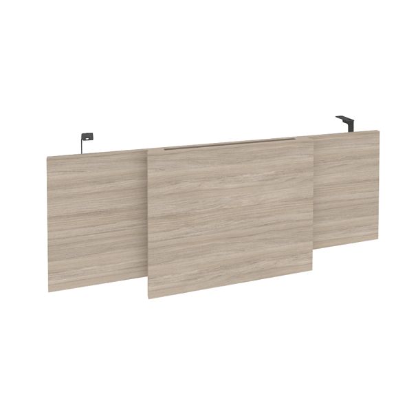 Onix Direct Царга стола руководителя O.M-CSR-3 Дуб аттик/Антрацит металл 1140*450*54 - Вид 1