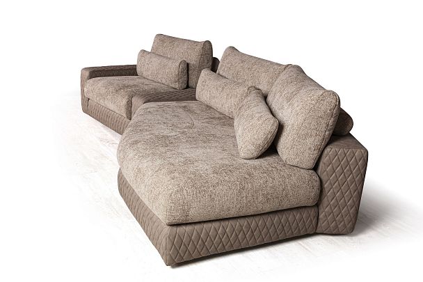 Aldo угловой модульный диван с терминальным углом и баром - Вид 4