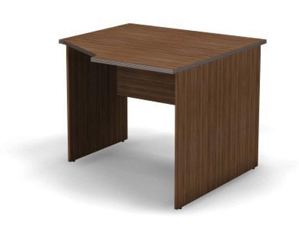 SMART/СМАРТ RS003-95Х95 Стол эргономичный правый 950х950х737 Дуб Катания - Вид 1