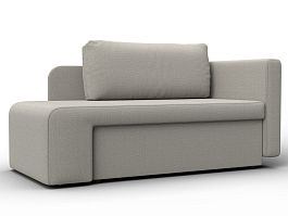 Кушетка Лига-097 Рогожка бежевый - Фото предпросмотра