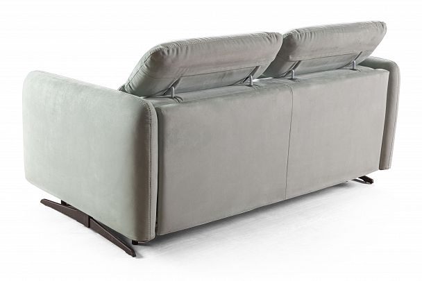 Rimini диван-кровать прямой замша мятный - Вид 17