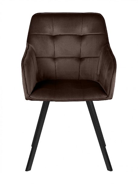 Комплект кресел поворотных Мони, Confetti coffee/черный, 3 шт. - Вид 3