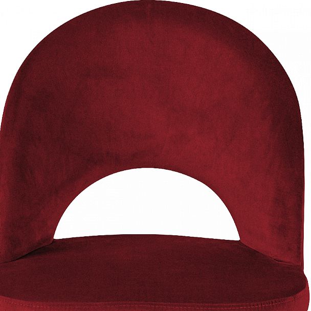 Комплект кухонных стульев Рэди бордовый велюр/черный, 4 шт. - Вид 7