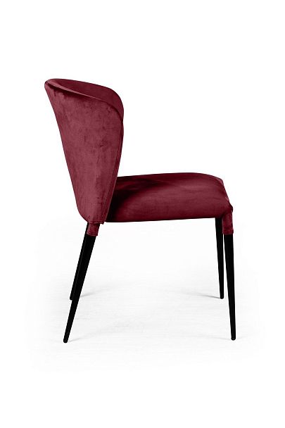 Стул Albert (Альберт), бархат винно-красный 16 new - Вид 3